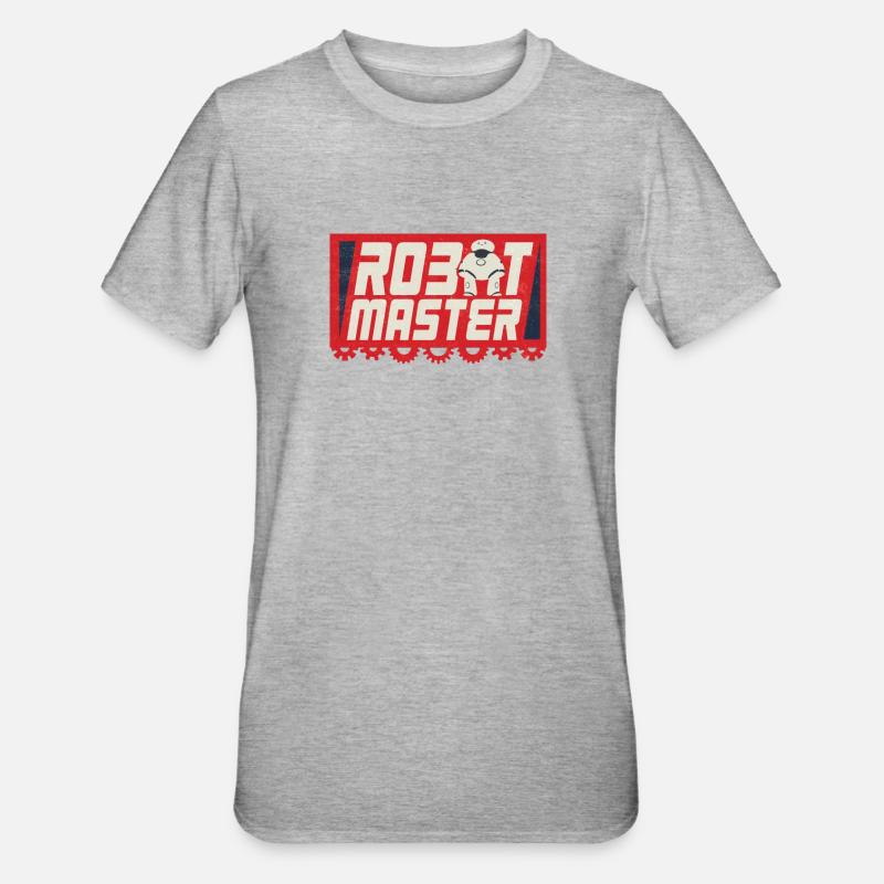 Robotics, Robotics Engineer - Unisex Polycotton T-Shirt - heather grey