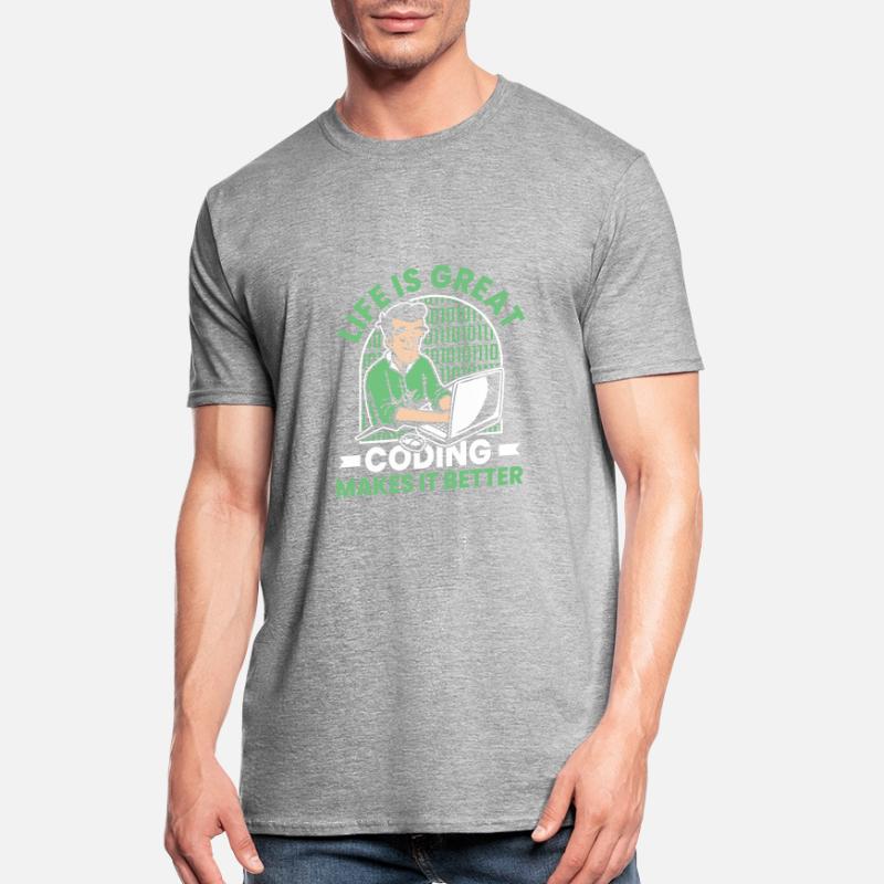 Entwickler Coder Programmierer Lustig Unisex Polycotton T-Shirt