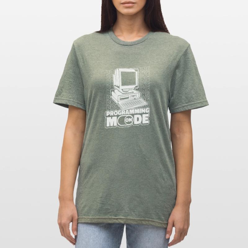 Entwickler Coder Programmierer Modus Unisex Polycotton T-Shirt