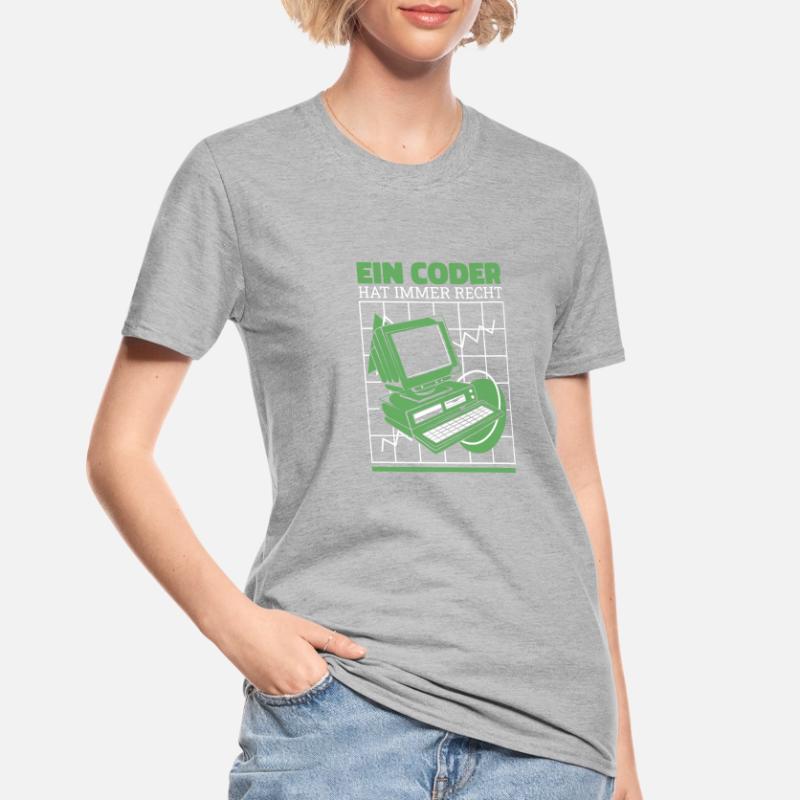 Entwickler Coder Programmierer Cool Unisex Polycotton T-Shirt