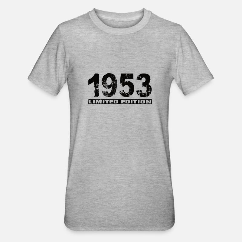 Édition limitée 1953 - T-shirt polycoton Unisexe - gris chiné