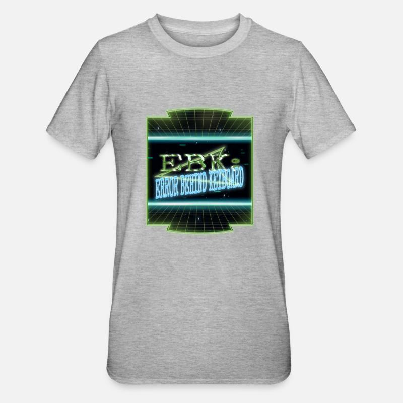 Equestrian Hack Out Internet Hacking Computer - T-shirt polycoton Unisexe - gris chiné