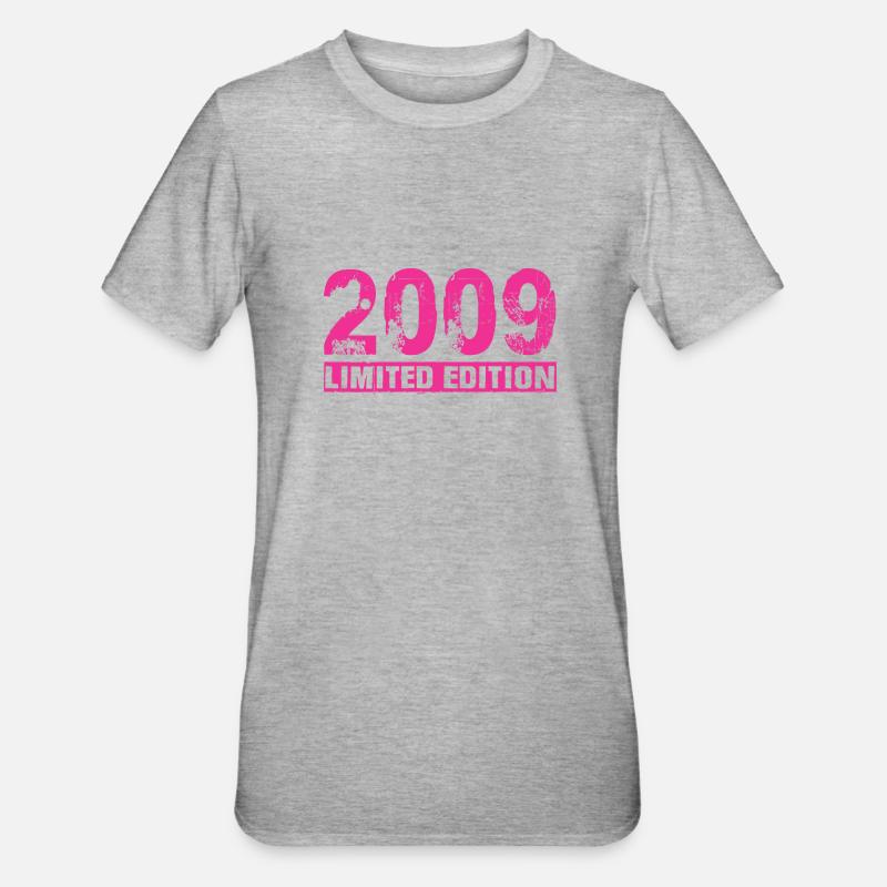 Édition limitée 2009 - T-shirt polycoton Unisexe - gris chiné