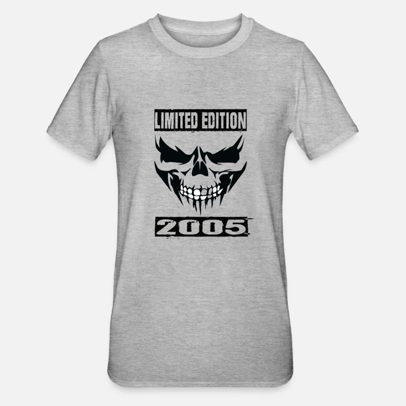 Édition limitée 2005 - T-shirt polycoton Unisexe - gris chiné