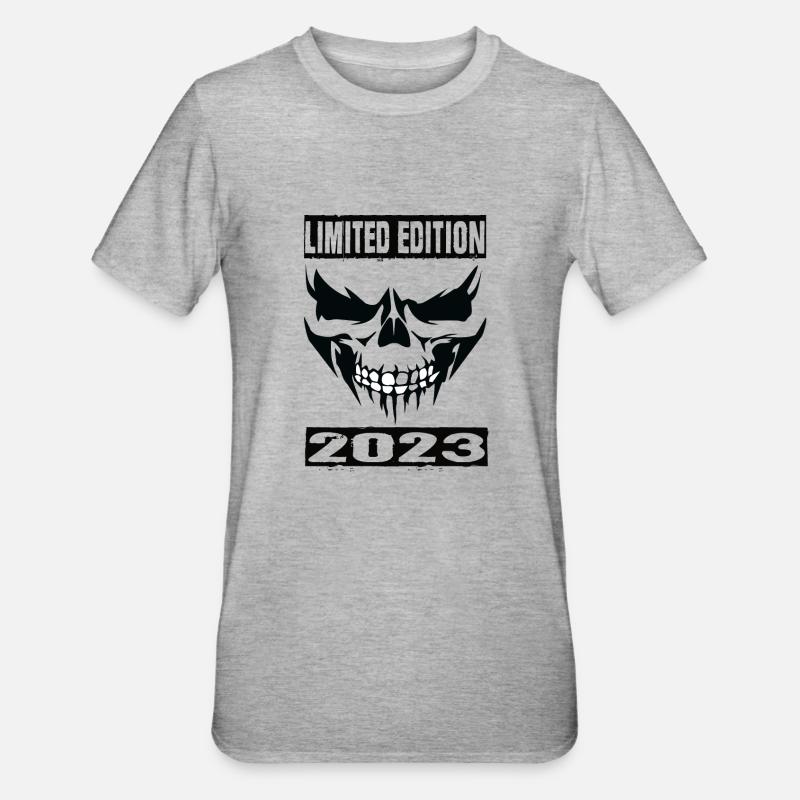 Édition limitée 2023 - T-shirt polycoton Unisexe - gris chiné