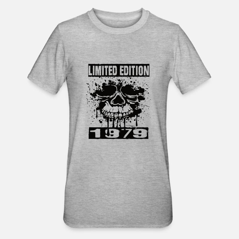 Édition limitée 1979 - T-shirt polycoton Unisexe - gris chiné