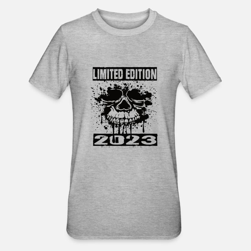 Édition limitée 2023 - T-shirt polycoton Unisexe - gris chiné