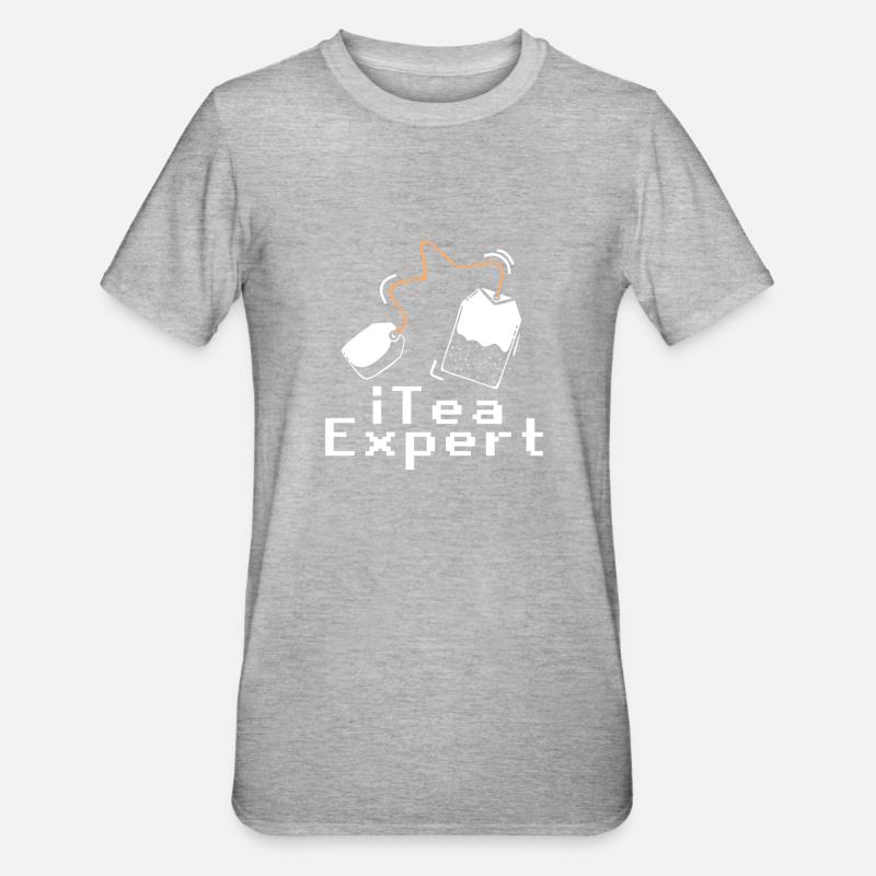 Itea-Experte Computer Software Programmierer - Unisex Polycotton T-Shirt - Grau meliert