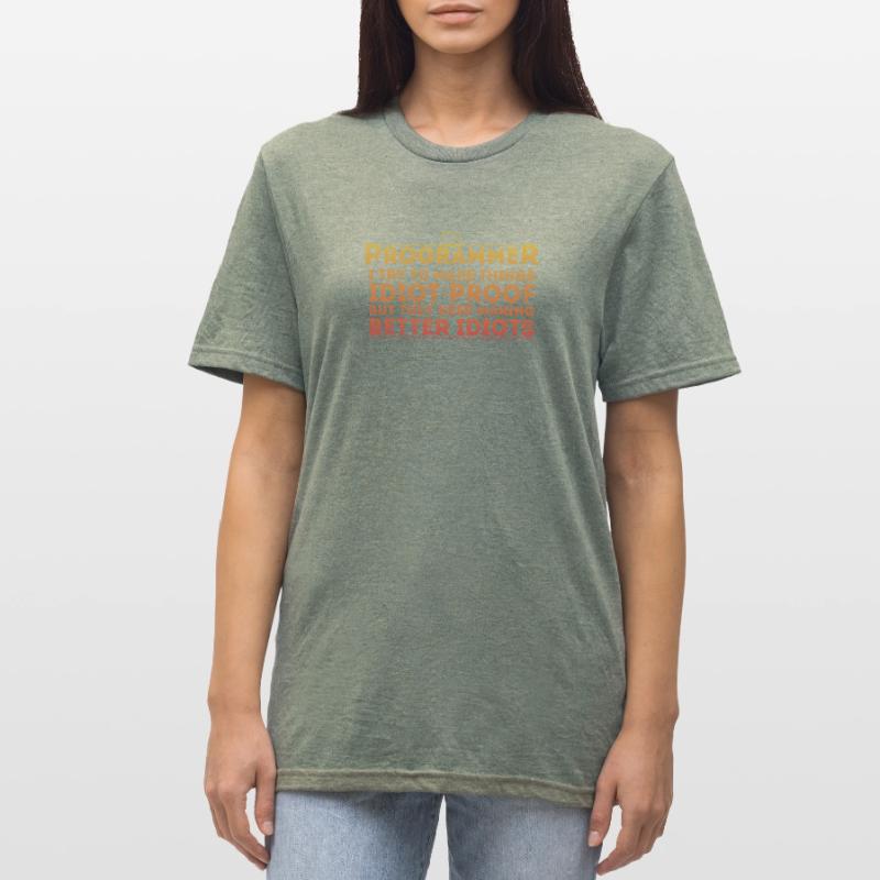 Drôle Programmeur Humour Codeur Informatique Programmation T-shirt polycoton Unisexe