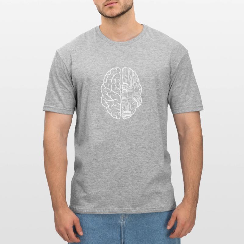 Code Programmeur - Jeu de mots cérébral de programmation développeur T-shirt polycoton Unisexe