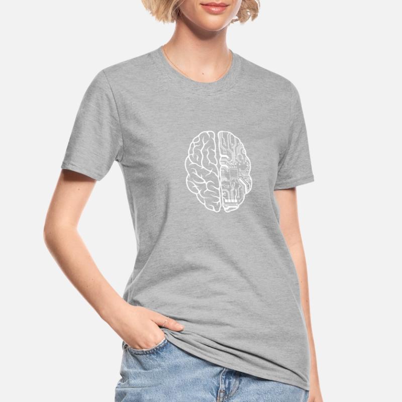 Code Programmeur - Jeu de mots cérébral de programmation développeur T-shirt polycoton Unisexe