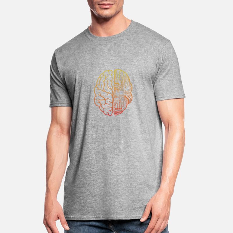 Programmierer HTML - Entwickler Programmierung Brain Cool Unisex Polycotton T-Shirt