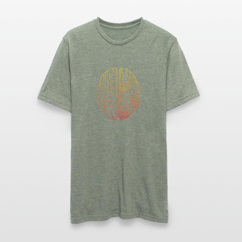 Programmeur HTML - Développeur Programmation Brain Cool T-shirt polycoton Unisexe