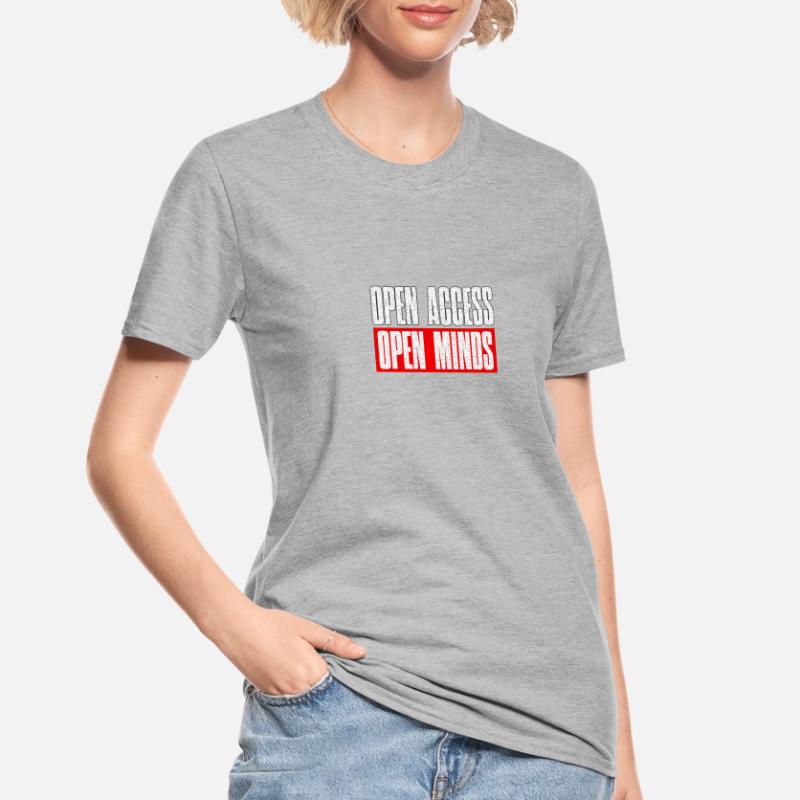 Open Access Open Mind for Ethical Hacker and Coder Unisex Polycotton T-Shirt