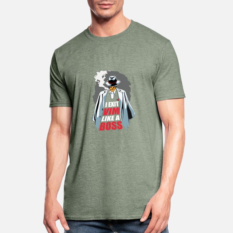 I Exit VIM Like a Boss for Linux Coder and Hacker Unisex Polycotton T-Shirt