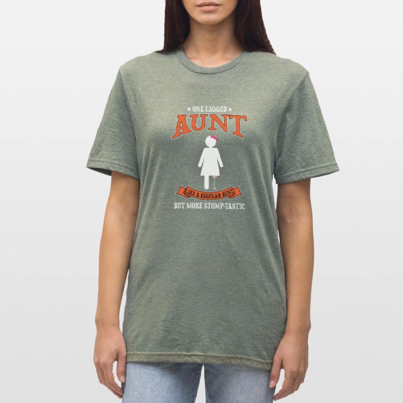 Conception de prothèses de jambe et prothèses de jambe T-shirt polycoton Unisexe
