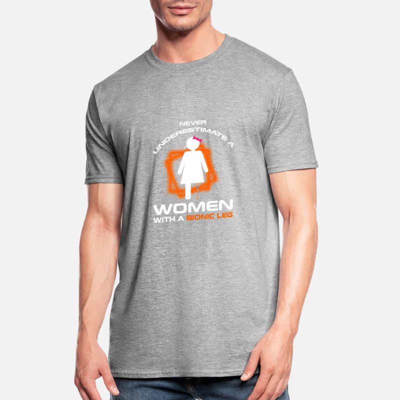 Conception de prothèses de jambe et prothèses de jambe T-shirt polycoton Unisexe