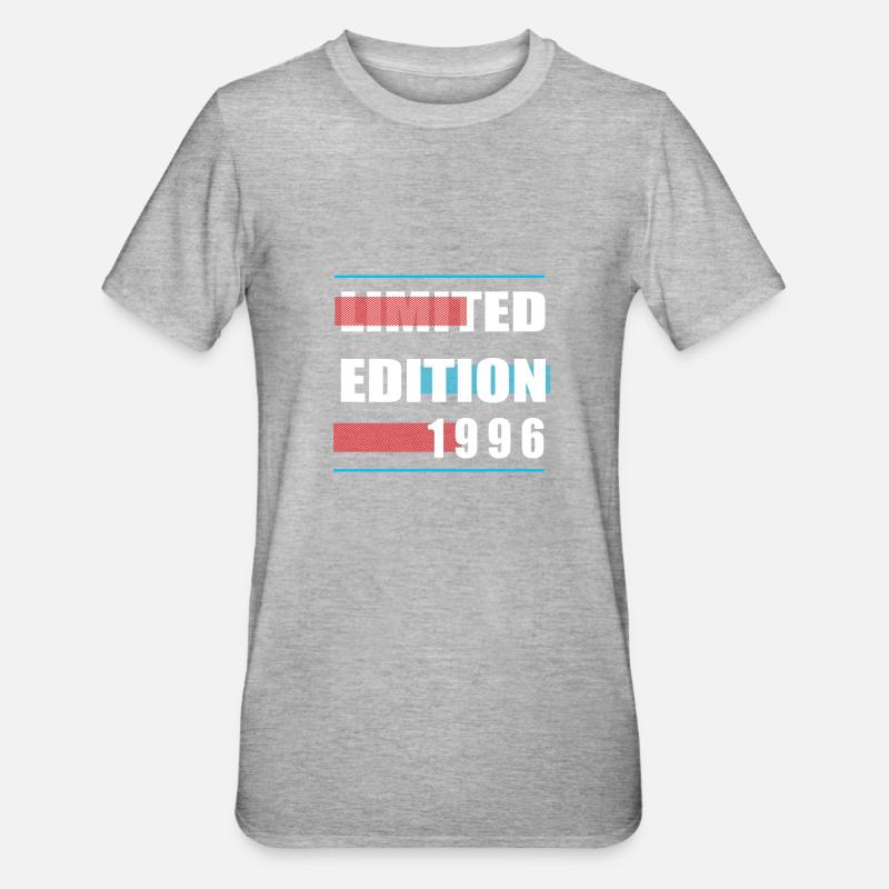 Edition limitée 1996 - T-shirt polycoton Unisexe - gris chiné