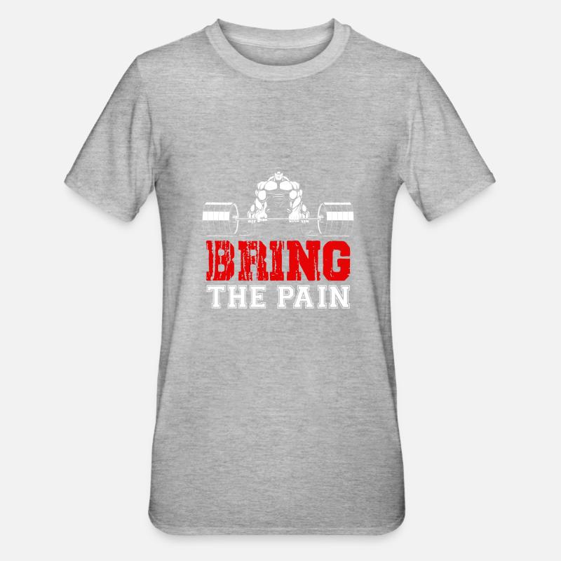 Train - T-shirt polycoton Unisexe - gris chiné