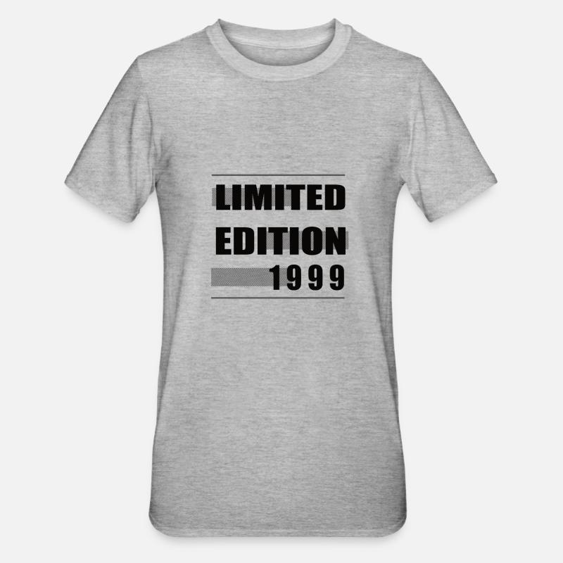 Édition limitée 1999 - T-shirt polycoton Unisexe - gris chiné