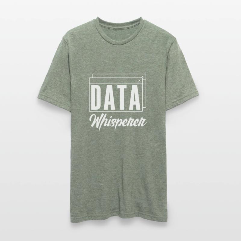 Data Whisperer Database Administrator Data Unisex Polycotton T-Shirt