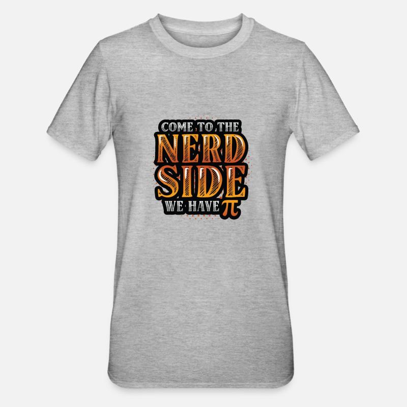 Math student, funny math student - Unisex Polycotton T-Shirt - heather grey