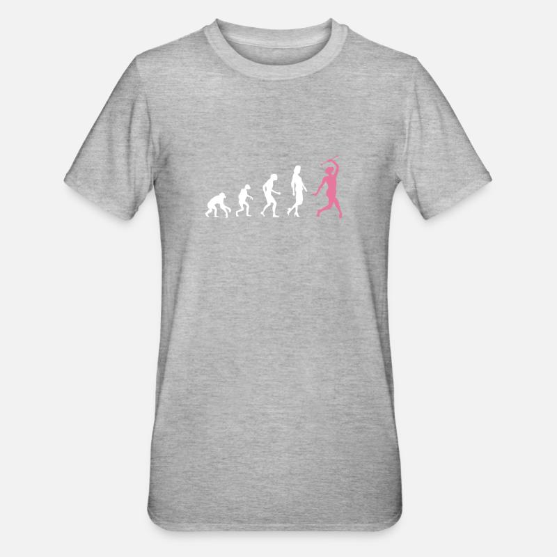 Gymnastics Evolution Dance Gymnastics - Unisex Polycotton T-Shirt - heather grey