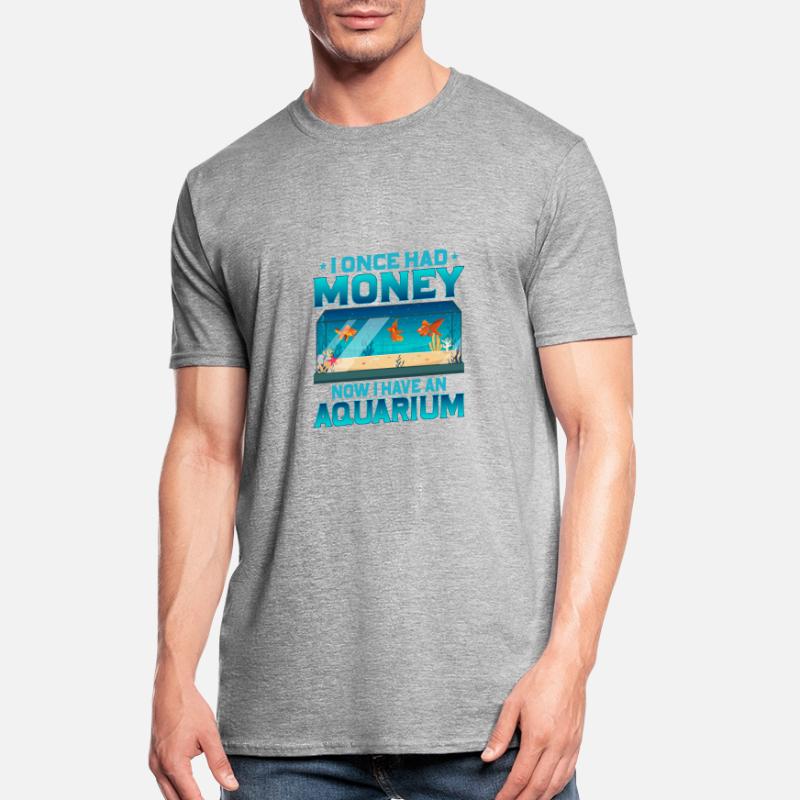 J’avais de l’argent maintenant j’ai un poisson d’aquarium Keepi T-shirt polycoton Unisexe