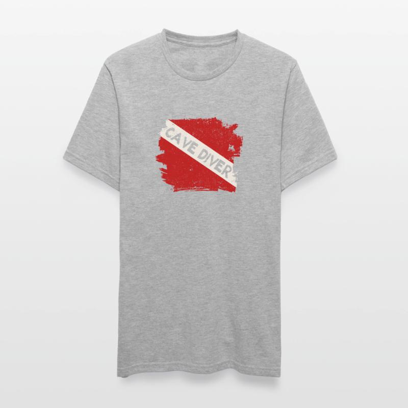 Cave Instructor Divemaster Deep Dive Instructor Unisex Polycotton T-Shirt