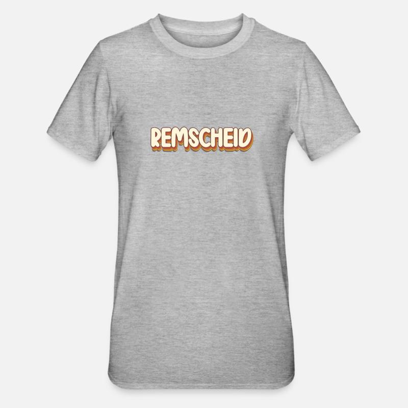 Remscheiderin Remscheider Remscheid - Unisex Polycotton T-Shirt - heather grey
