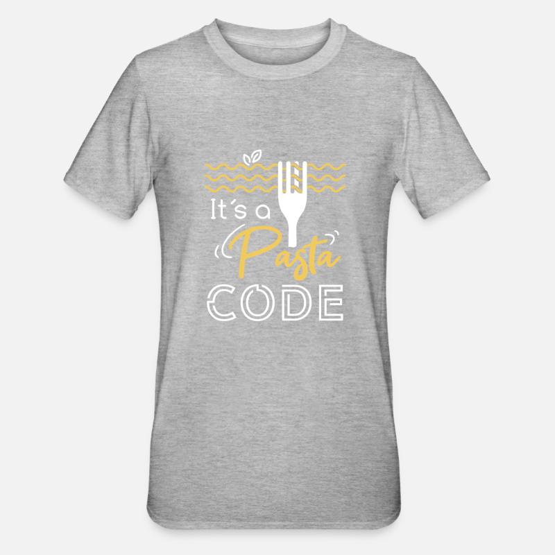 Computer programming - Unisex Polycotton T-Shirt - heather grey