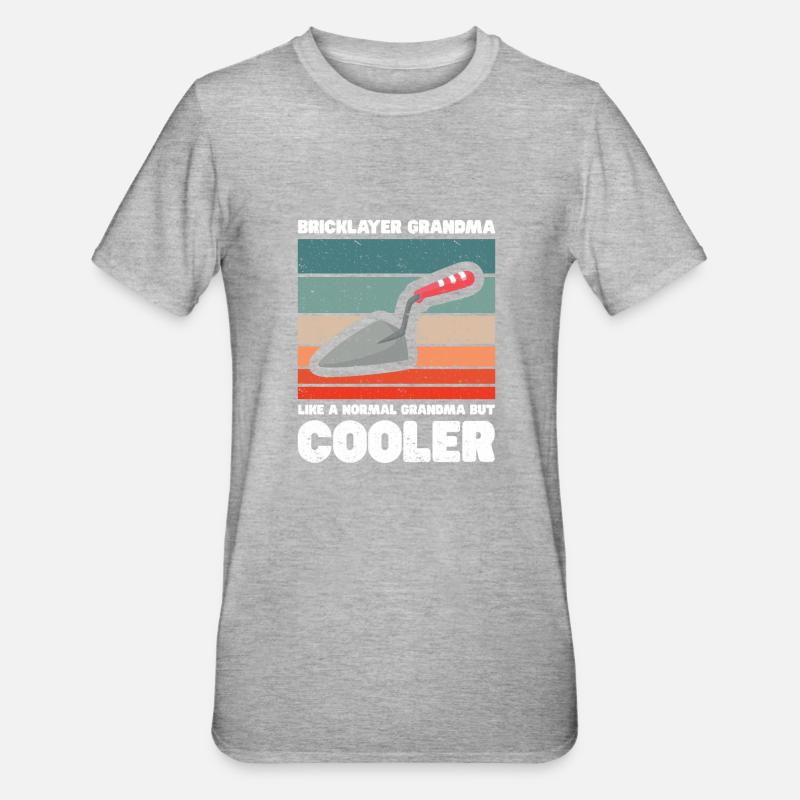Maçon Don Profession Dire Maçon - T-shirt polycoton Unisexe - gris chiné