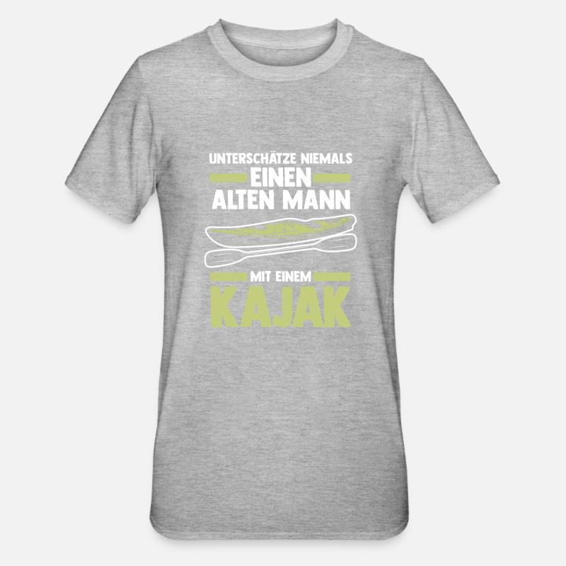 Schullehrer Lehrer - Unisex Polycotton T-Shirt - Grau meliert