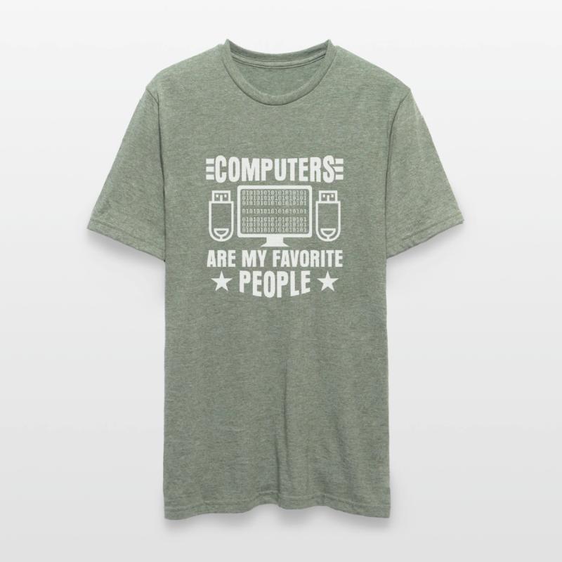 Admin Programmer Computer Scientist Unisex Polycotton T-Shirt