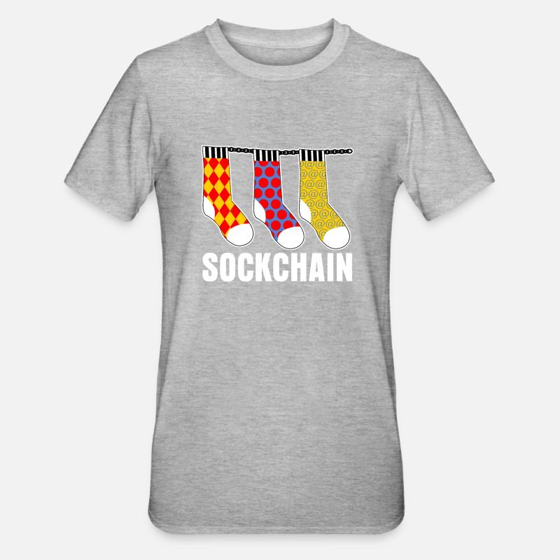 Admin Programmer Computer - Unisex Polycotton T-Shirt - heather grey