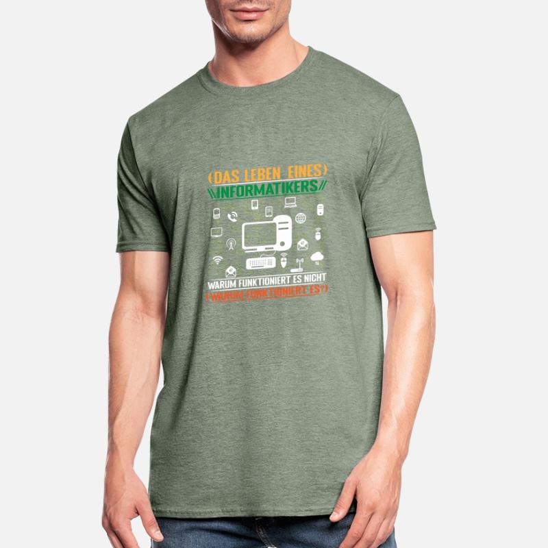Informatiker Admin Programmierer Programm Unisex Polycotton T-Shirt