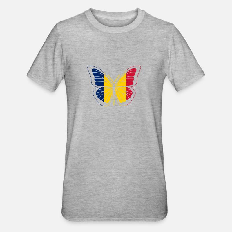 Tchad - T-shirt polycoton Unisexe - gris chiné