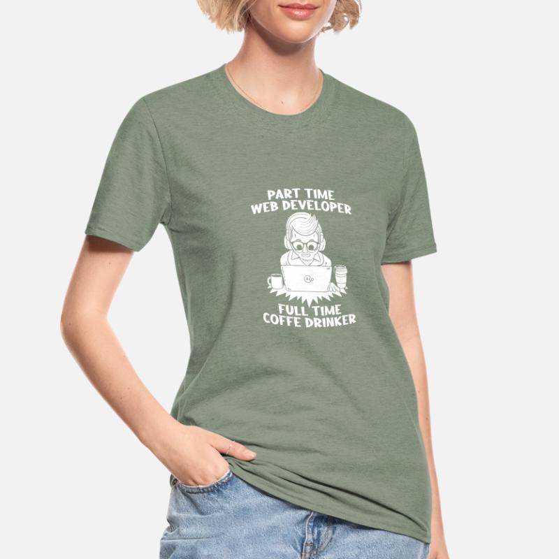 Web Developer Web Developer Unisex Polycotton T-Shirt