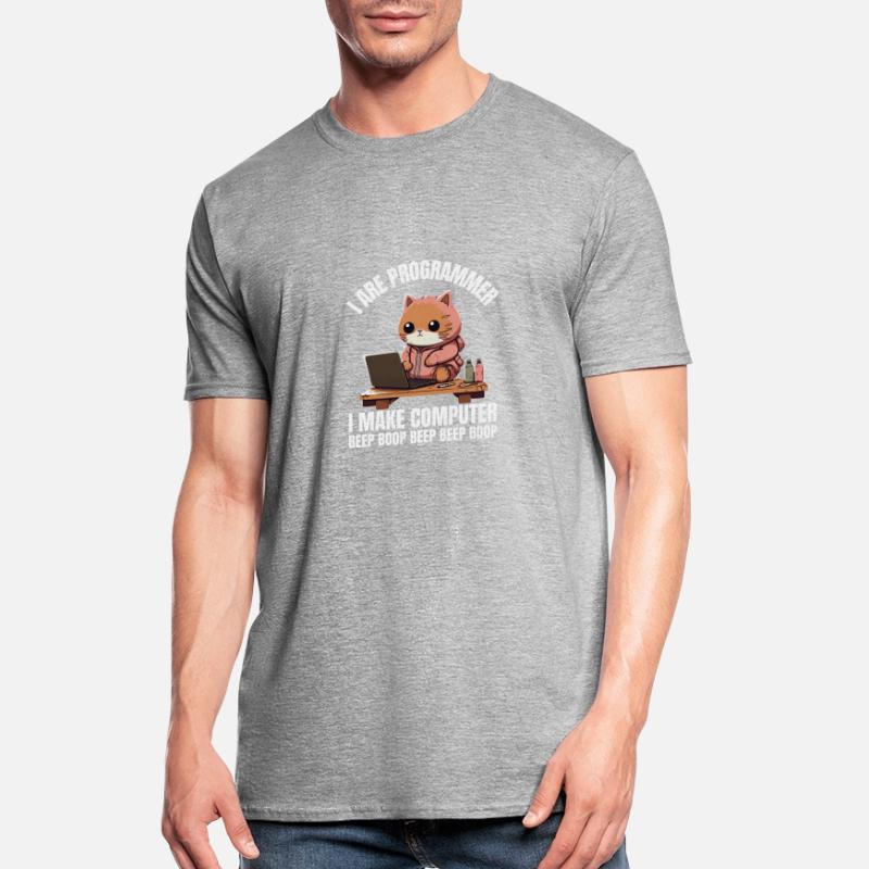 Ich bin Programmierer. Ich mache Computer Beep Unisex Polycotton T-Shirt