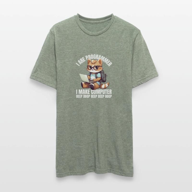 I'm a programmer. I'm doing Computer Beep Unisex Polycotton T-Shirt