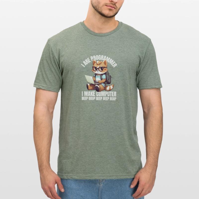 I'm a programmer. I'm doing Computer Beep Unisex Polycotton T-Shirt