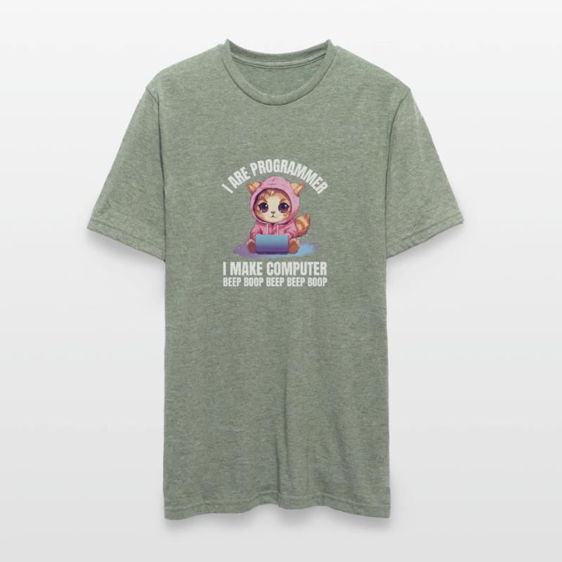 I'm a programmer. I'm doing Computer Beep Unisex Polycotton T-Shirt