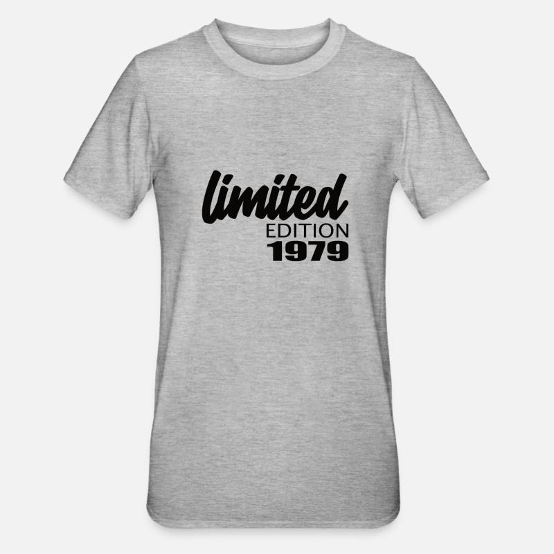 Édition limitée 1979 - T-shirt polycoton Unisexe - gris chiné