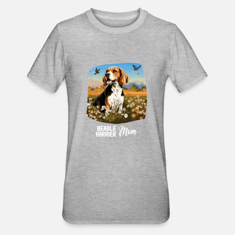 Busard Saint-Martin - T-shirt polycoton Unisexe - gris chiné