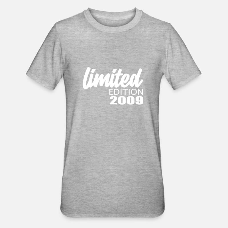 Édition limitée 2009 - T-shirt polycoton Unisexe - gris chiné