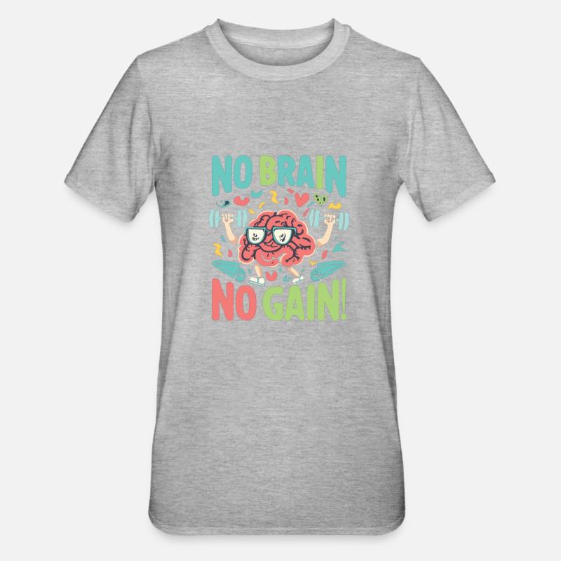 Nerd Nerd Detti Nerd Regali Nerd - Maglietta unisex, mix cotone e poliestere - grigio melange