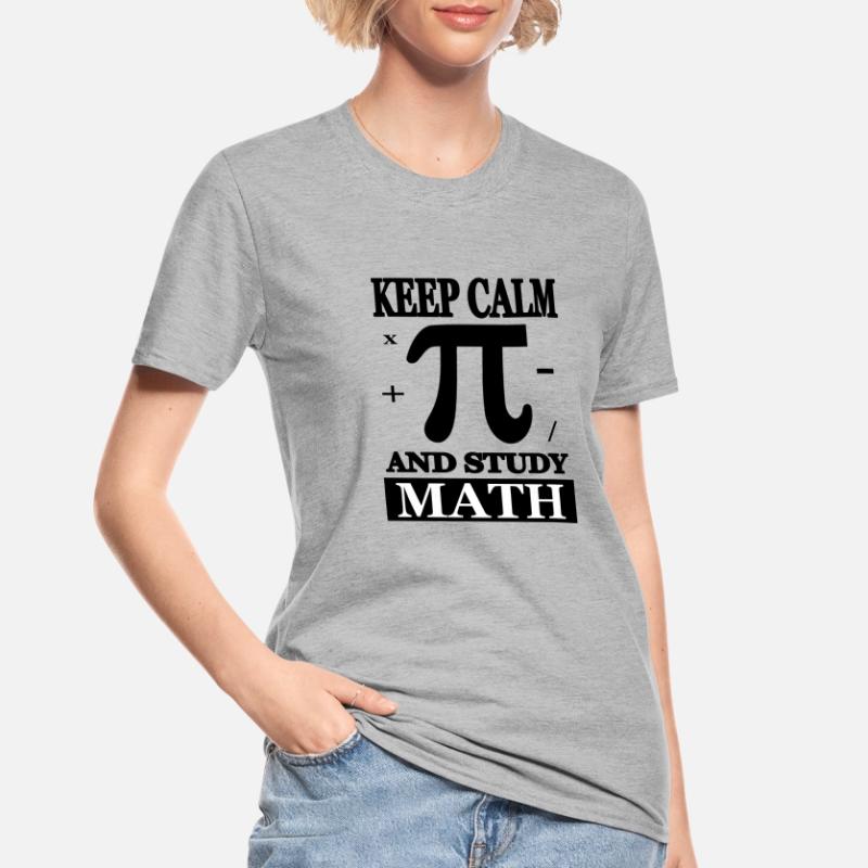 Math Study Math Student Math Gift Unisex Polycotton T-Shirt