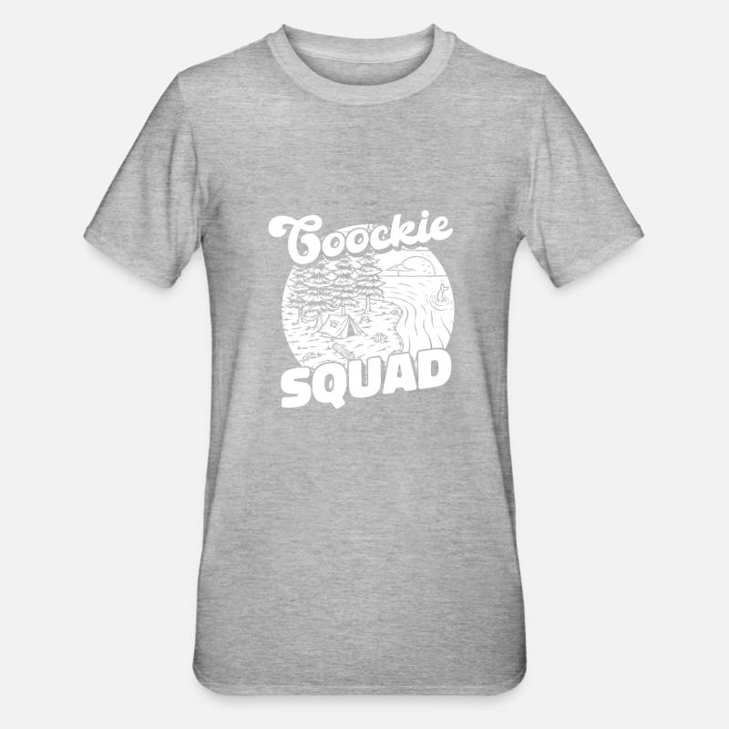 Pathfinder Cookie Squad - Unisex Polycotton T-Shirt - heather grey