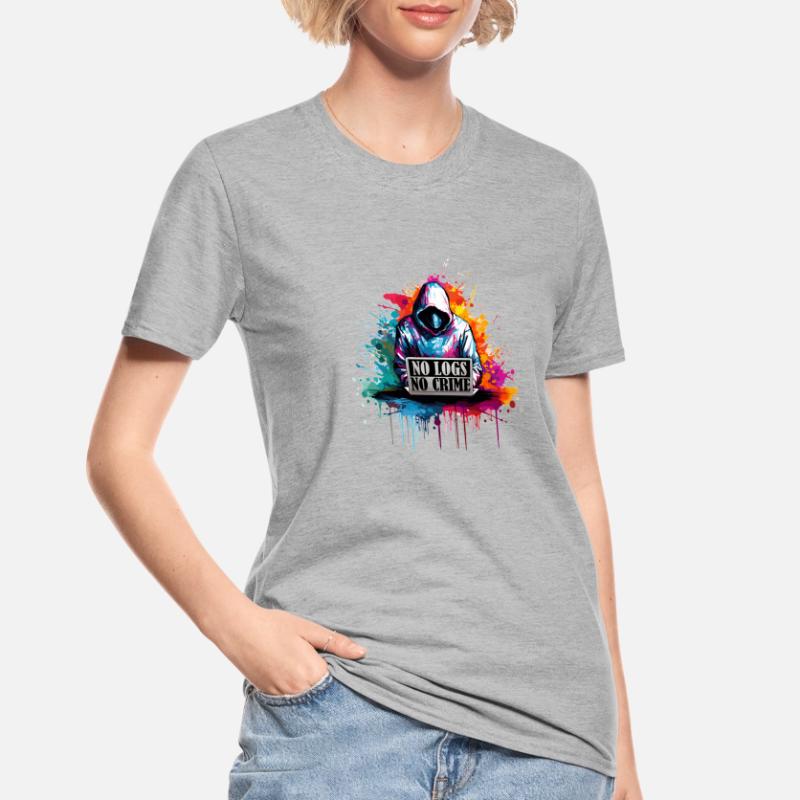 Code du hacker éthique : Pas de journaux, pas de T-shirt polycoton Unisexe