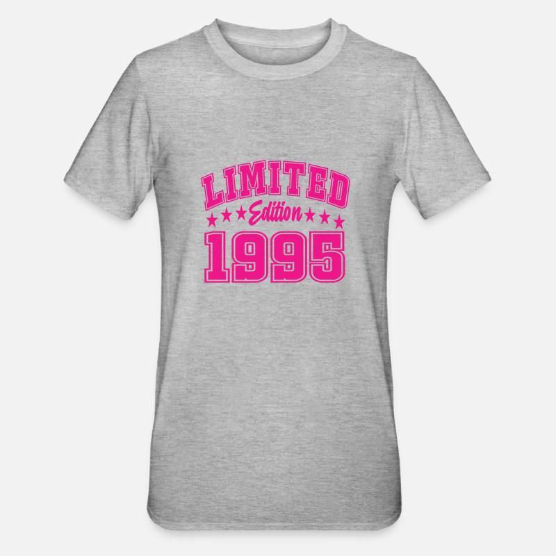 Édition limitée 1995 - T-shirt polycoton Unisexe - gris chiné